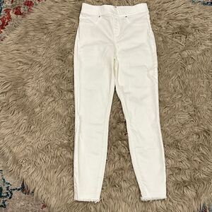 Spanx white jeans size small